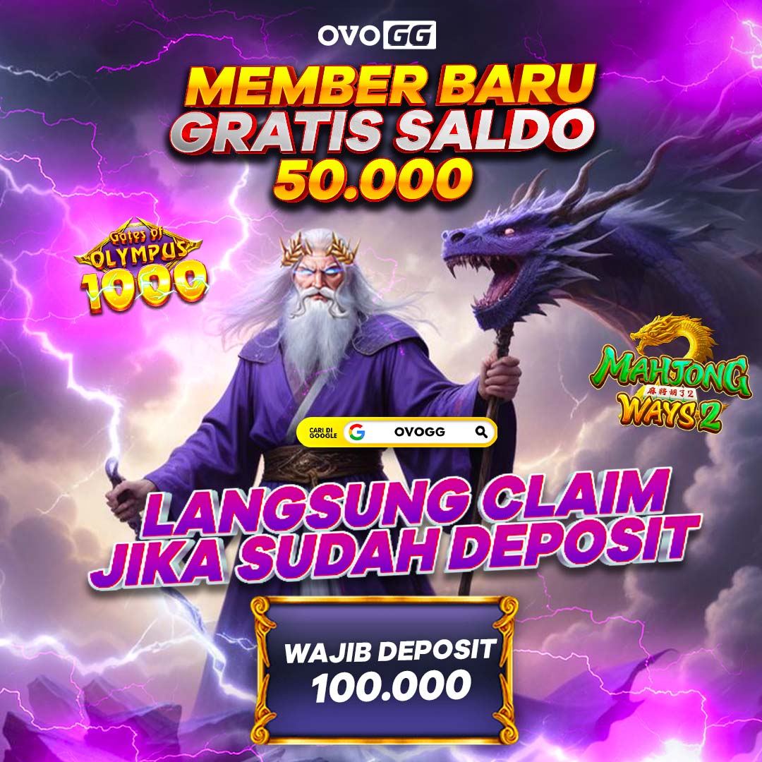 Situs OVOGG | Situs Judol Yang Memberikan Promosi Gratis Tiap Harinya!